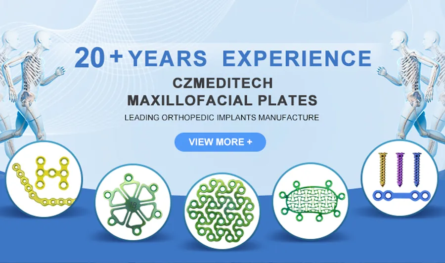 maxillofacial plates instruments set