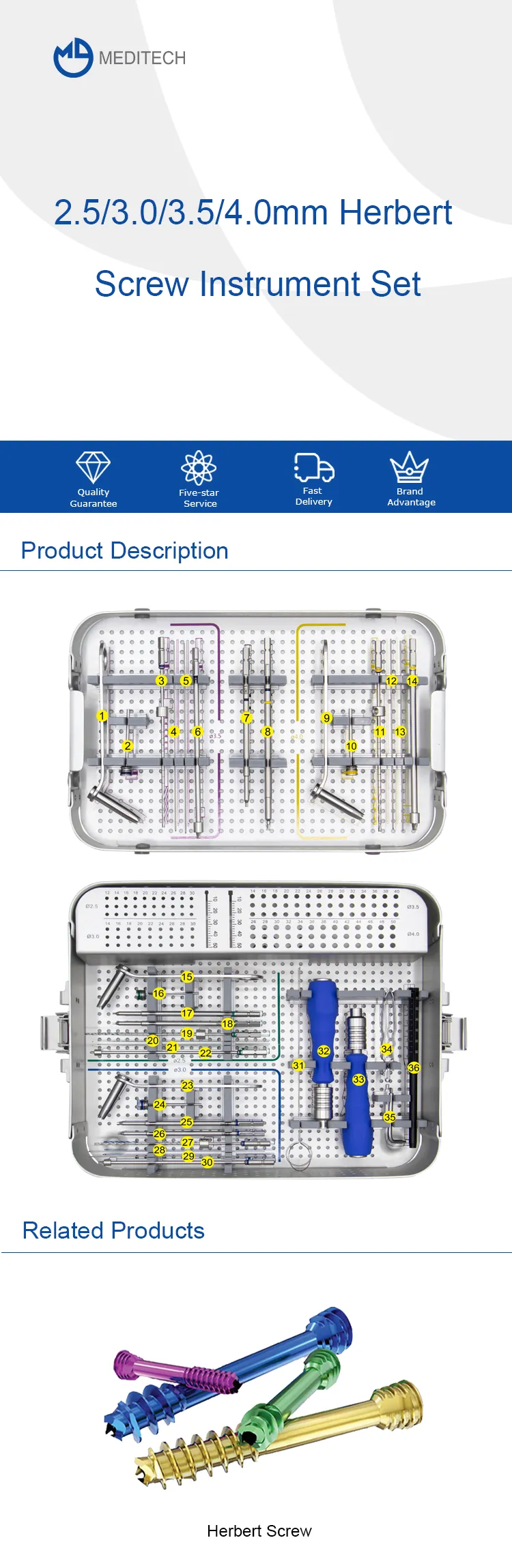2.5&3.0&3.5&4.0哈勃钉