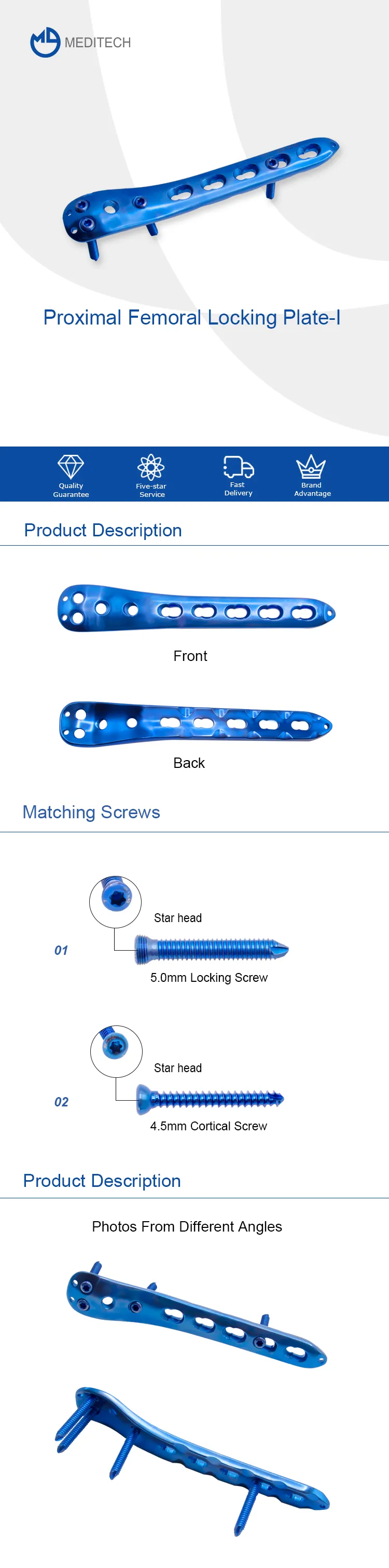 Proximal Femoral Locking Plate