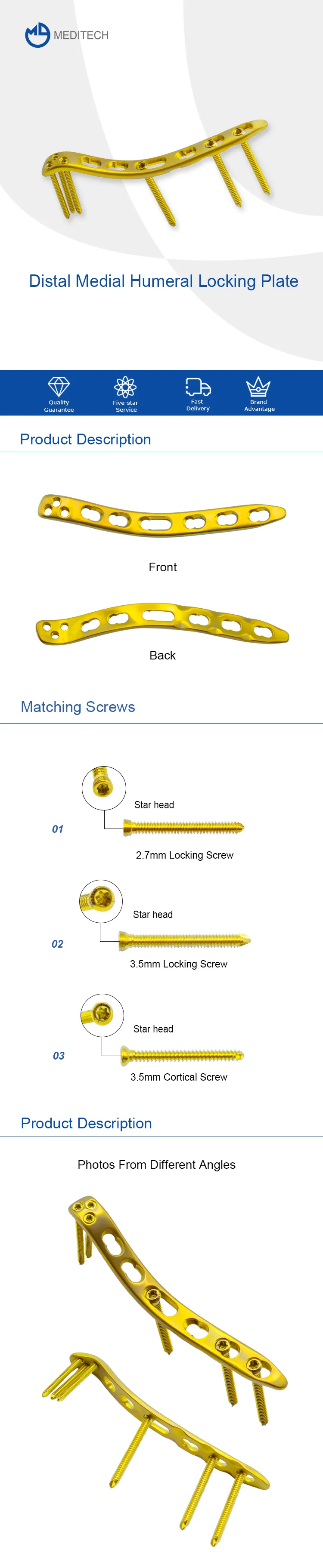 Distal nga medial nga humeral nga pagkantan nga plato .